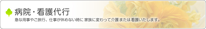 病院・看護代行